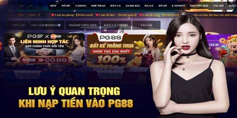 Lợi Ích Khi Nạp Tiền PG88